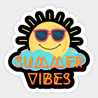 Summer Vibes Sticker